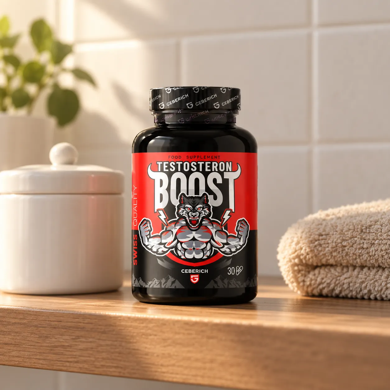 Testosteron Boost — le produit au quotidien