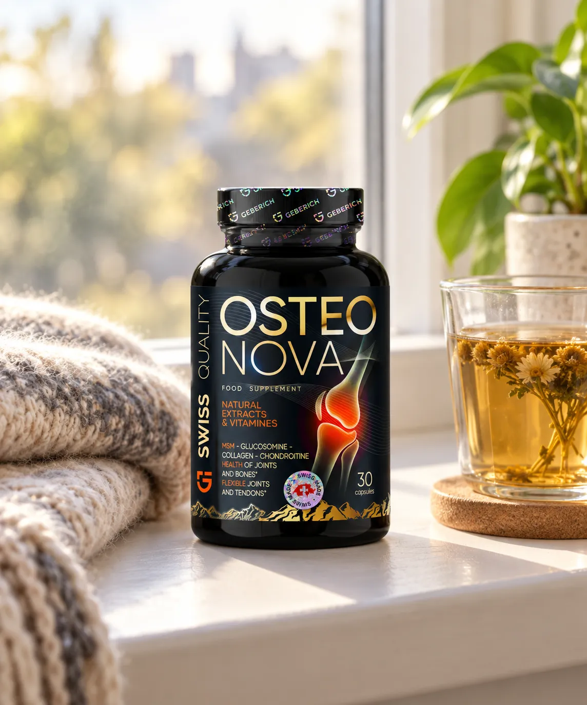OsteoNova — le produit au quotidien