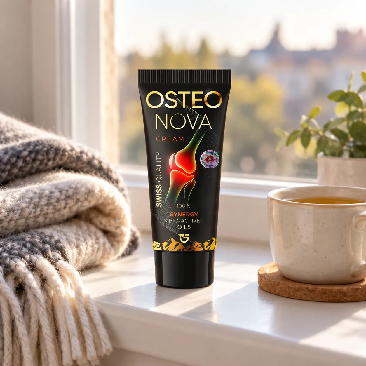 OsteoNova cream — le produit au quotidien